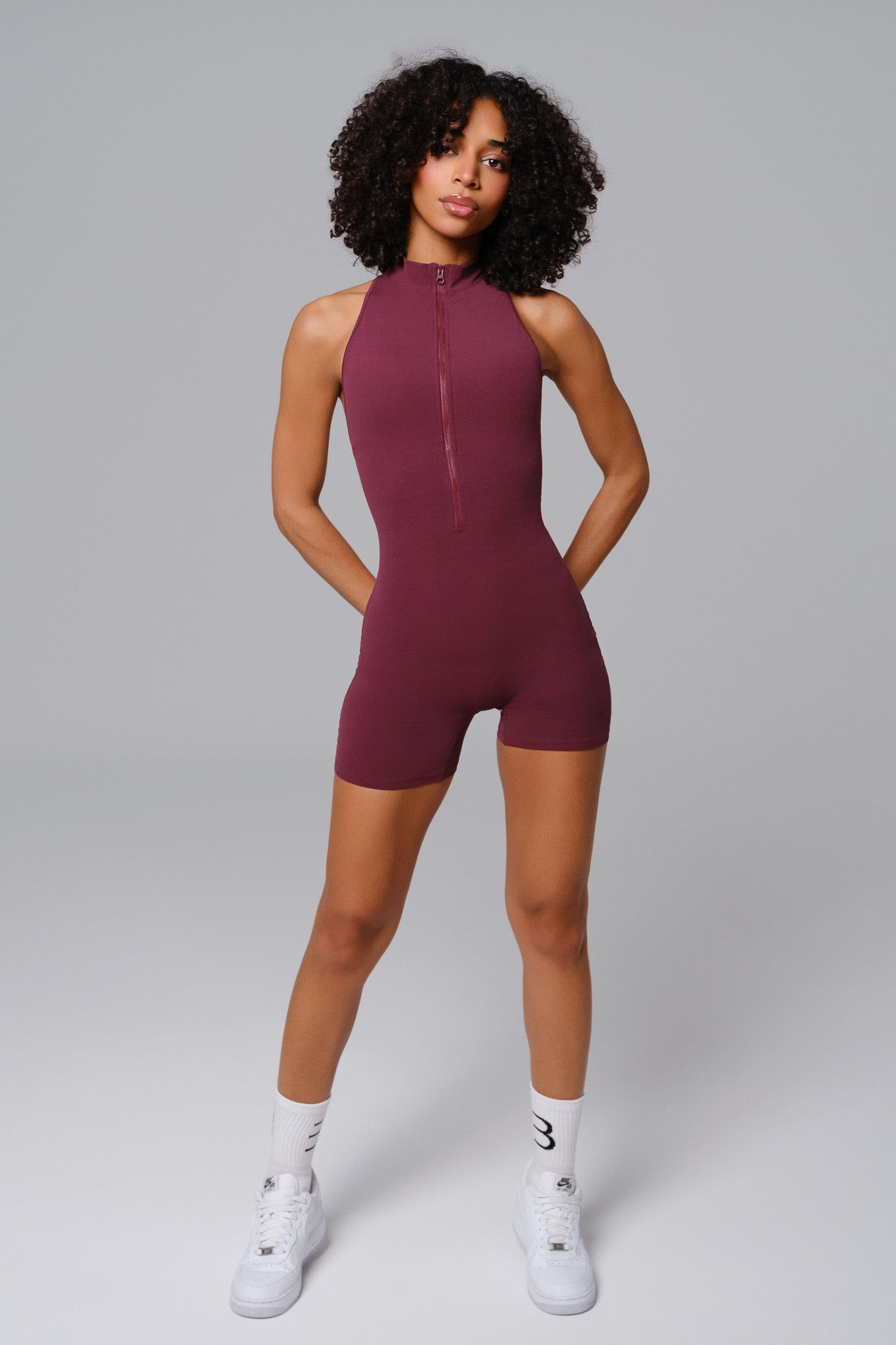 Milana Jumpsuit - Burgundy