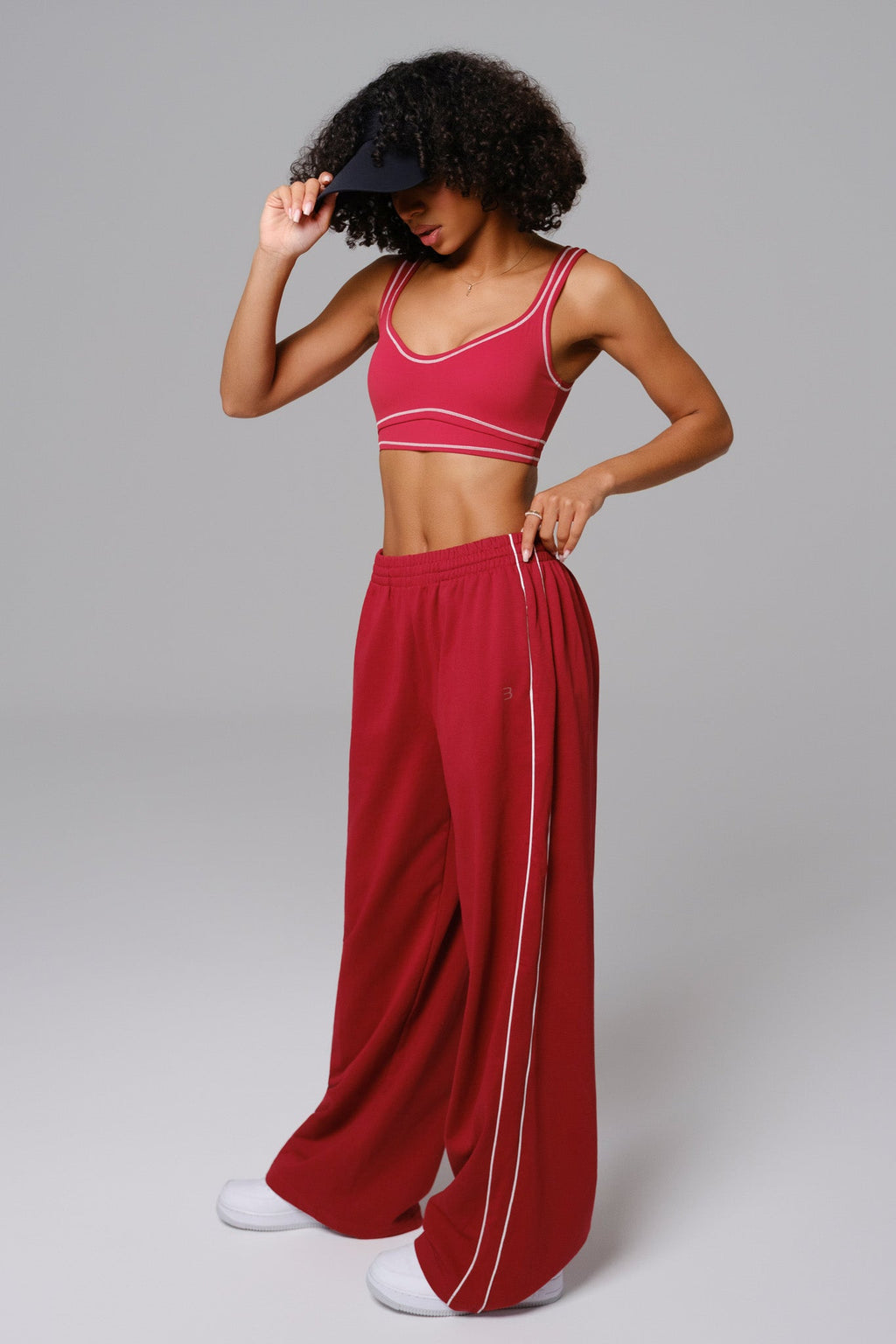 Nadine Sports Bra - Cherry Red