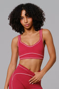 Nadine Sports Bra - Cherry Red