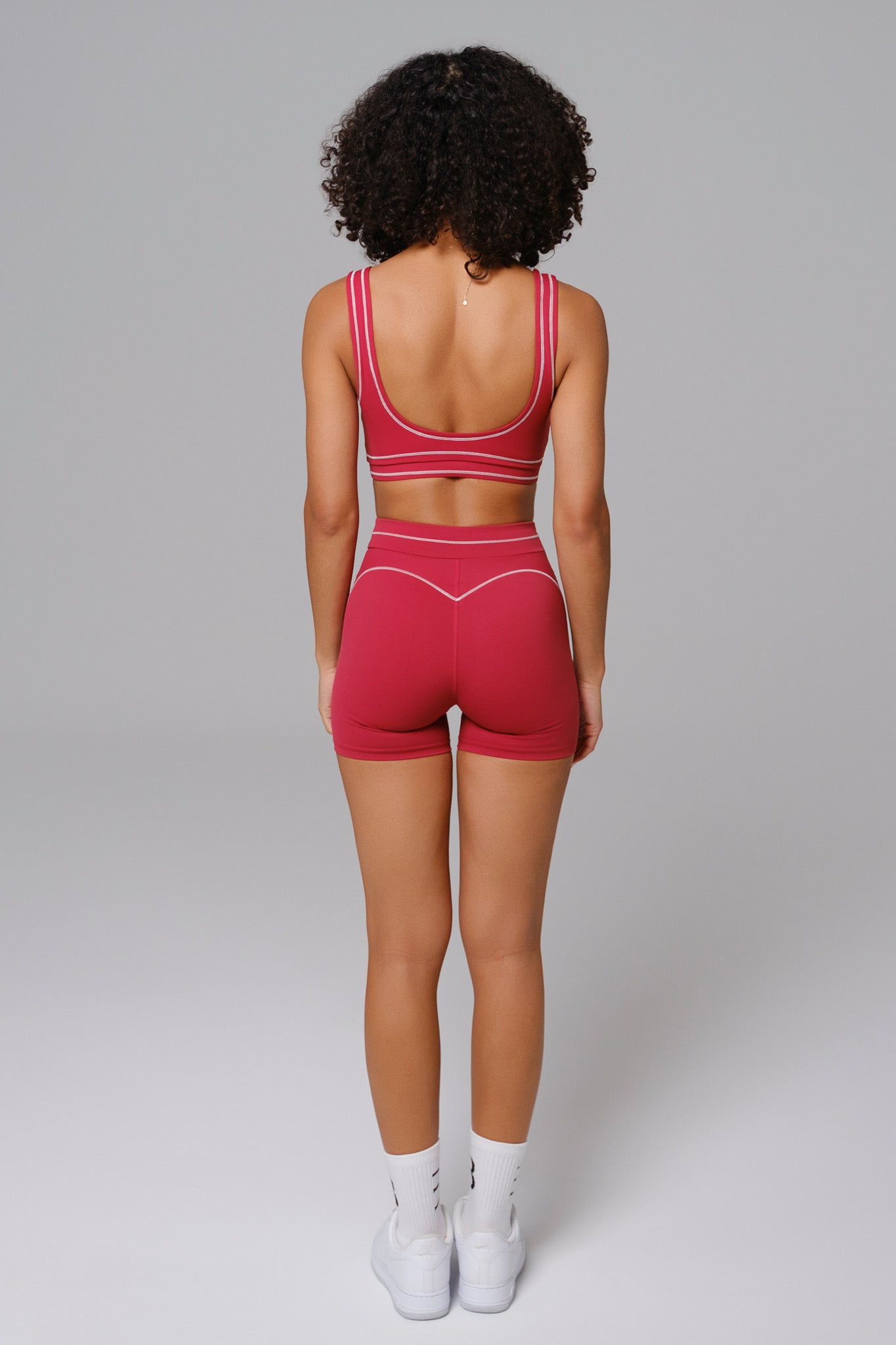Nadine Shorts - Cherry Red