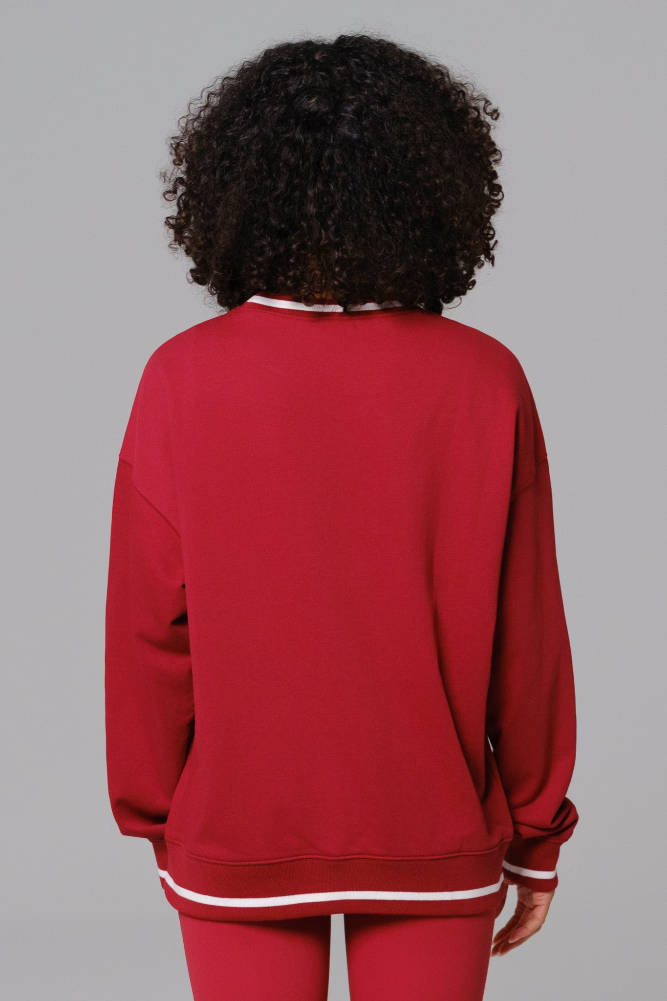 Nadine Sweatshirt - Cherry Red (FINAL SALE)
