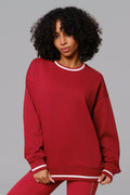 Nadine Sweatshirt - Cherry Red (FINAL SALE)