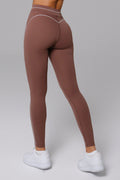 Nadine Leggings - Soft Chestnut