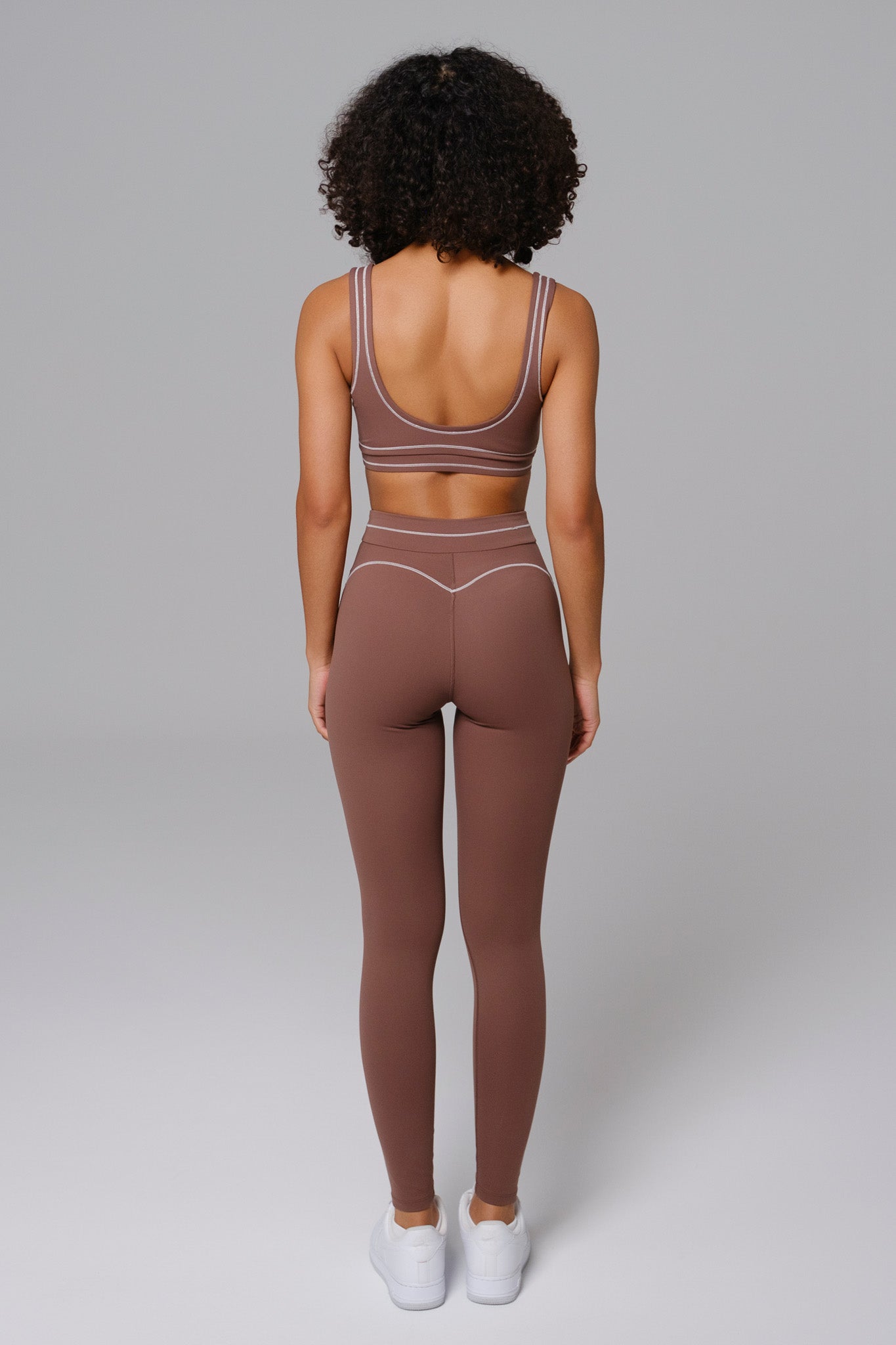 Nadine Leggings - Soft Chestnut