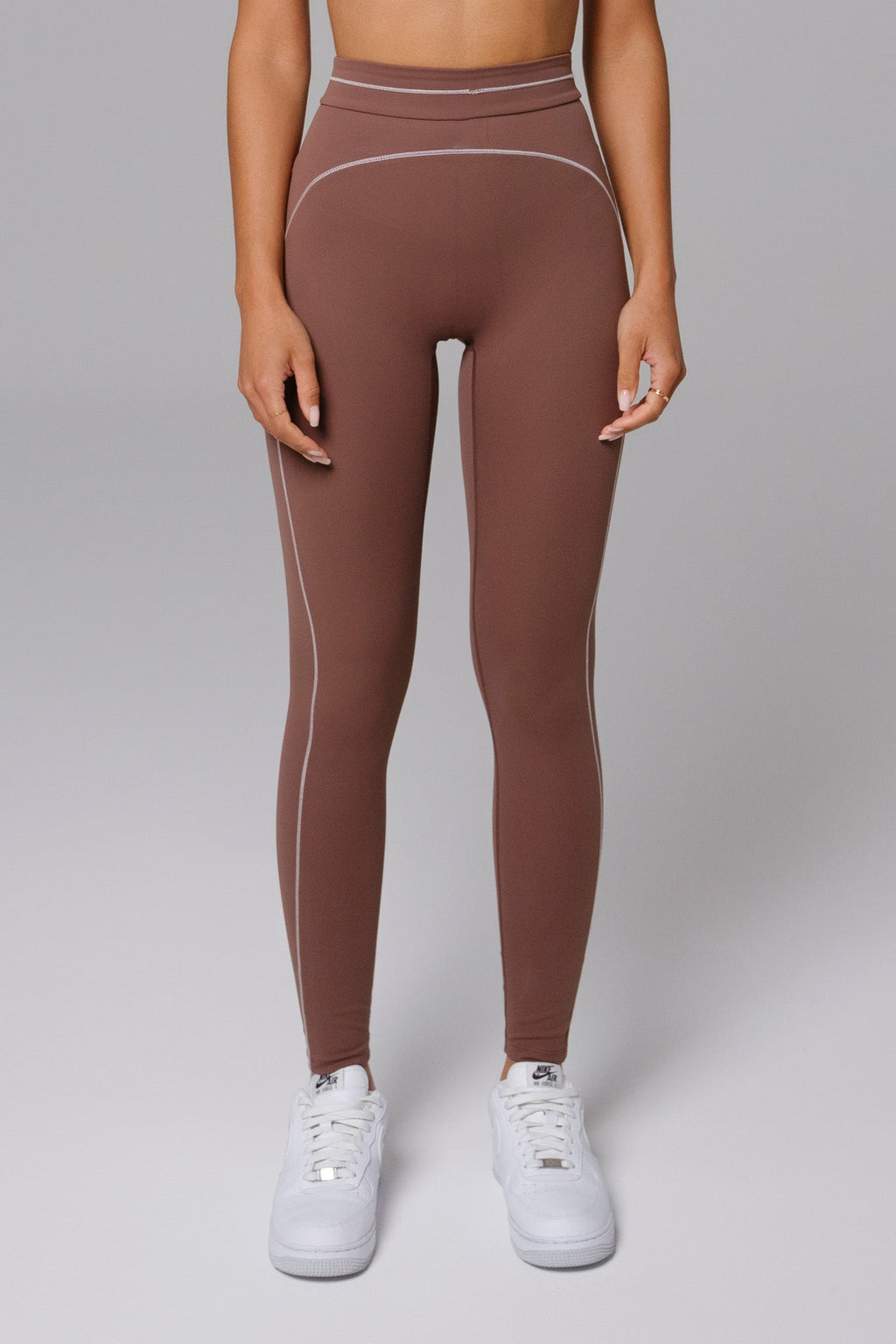 Nadine Leggings - Soft Chestnut
