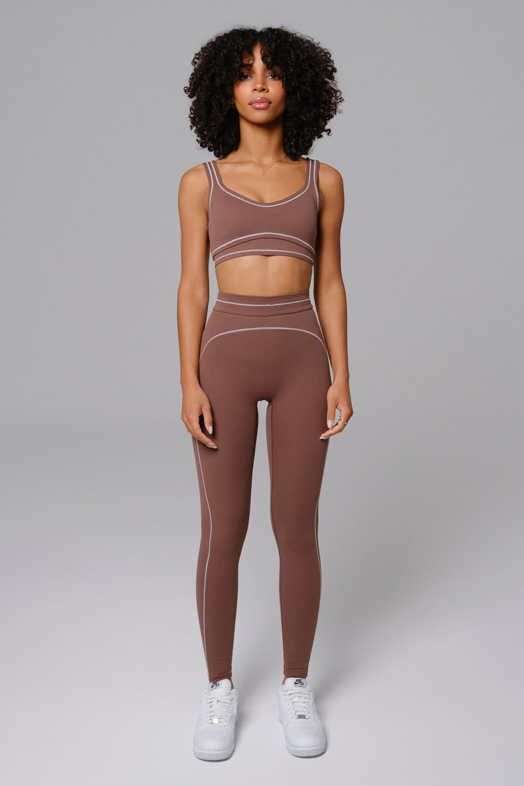 Nadine Leggings - Soft Chestnut