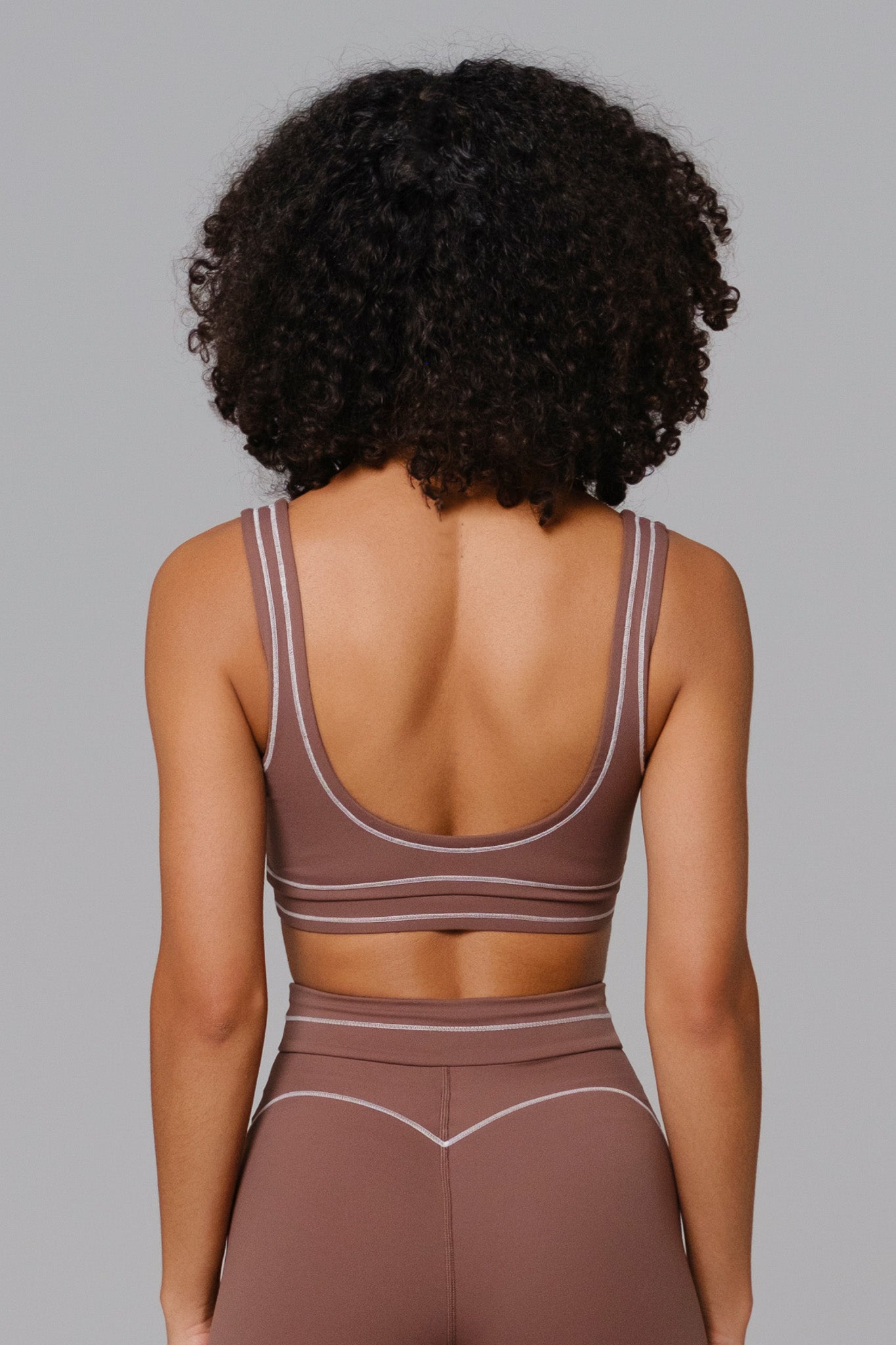 Nadine Sports Bra - Soft Chestnut