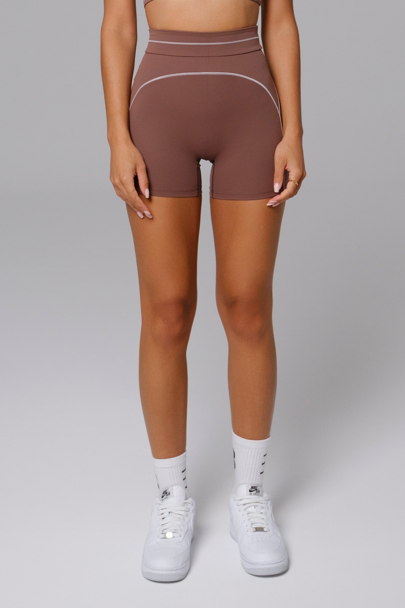Nadine Shorts - Soft Chestnut