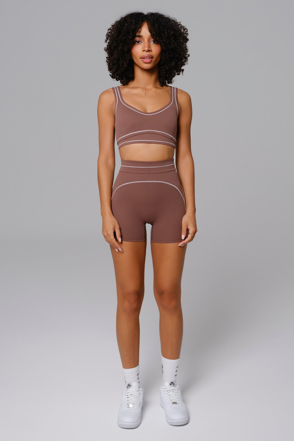 Nadine Shorts - Soft Chestnut
