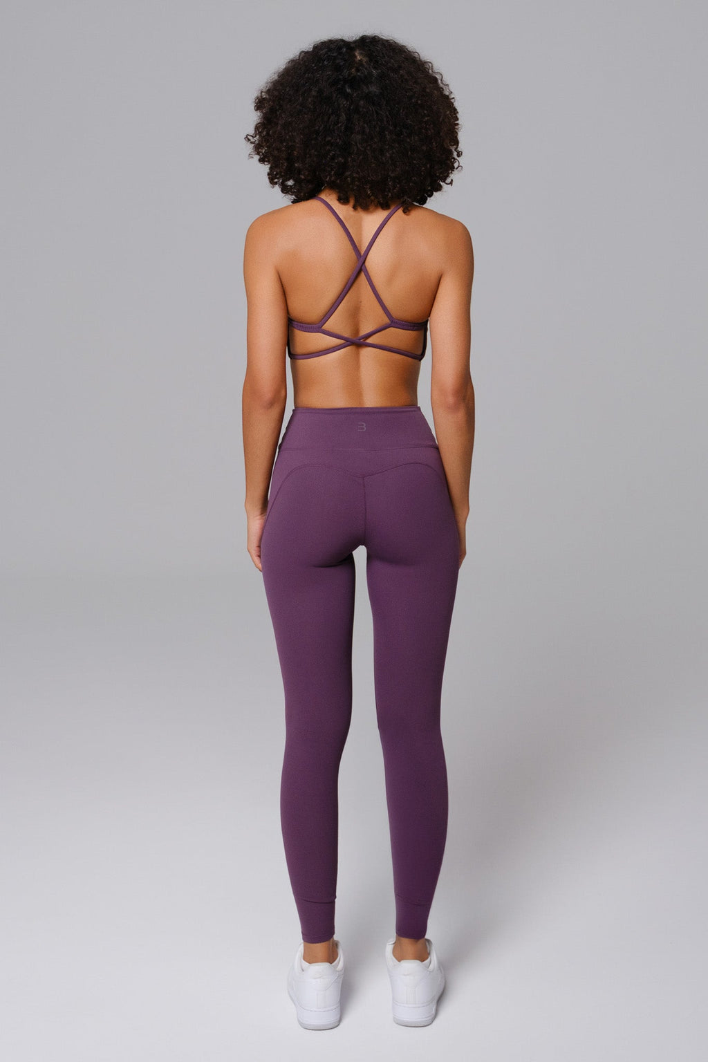 Nicole Leggings - Aubergine