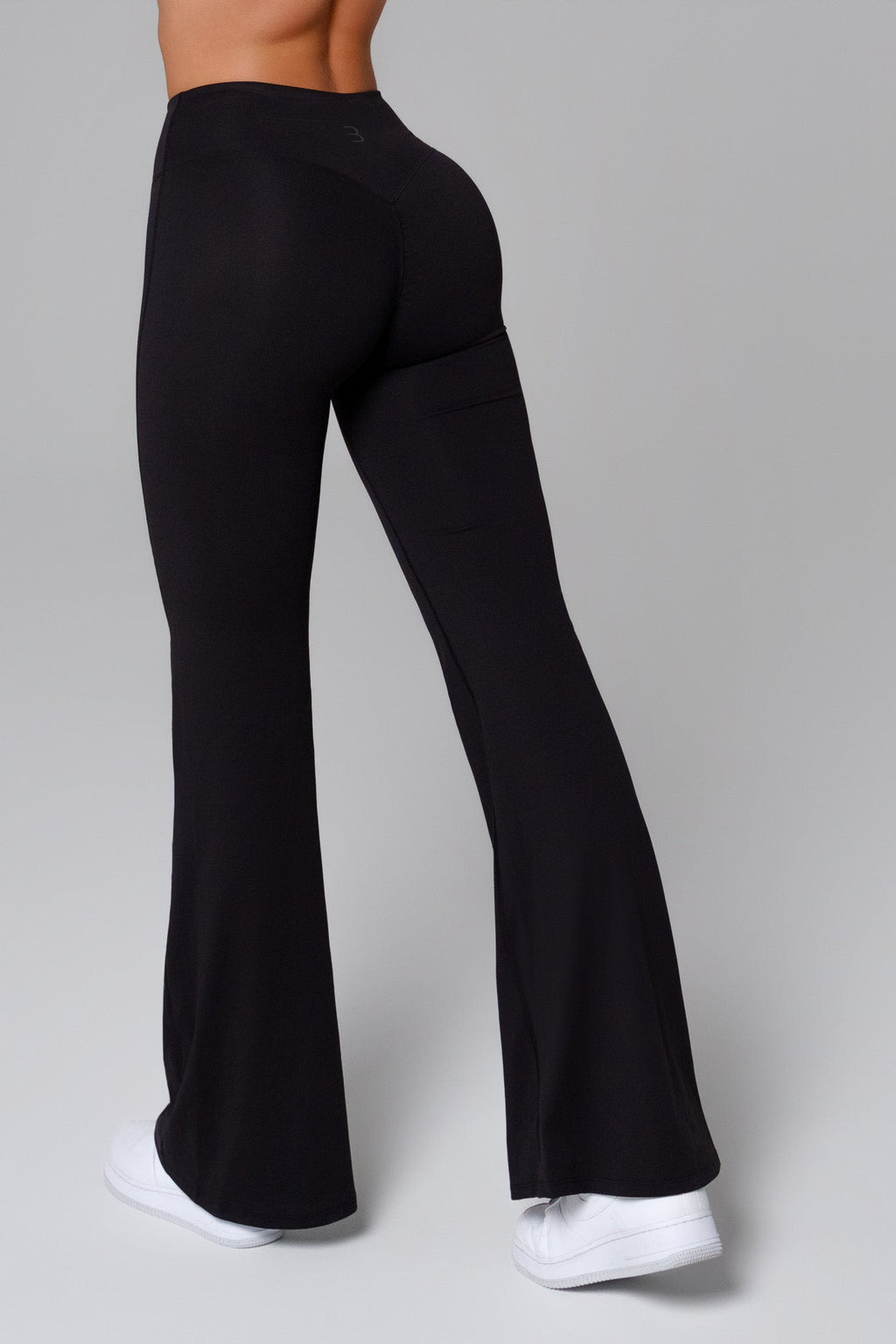 Samantha Flare Leggings - Black