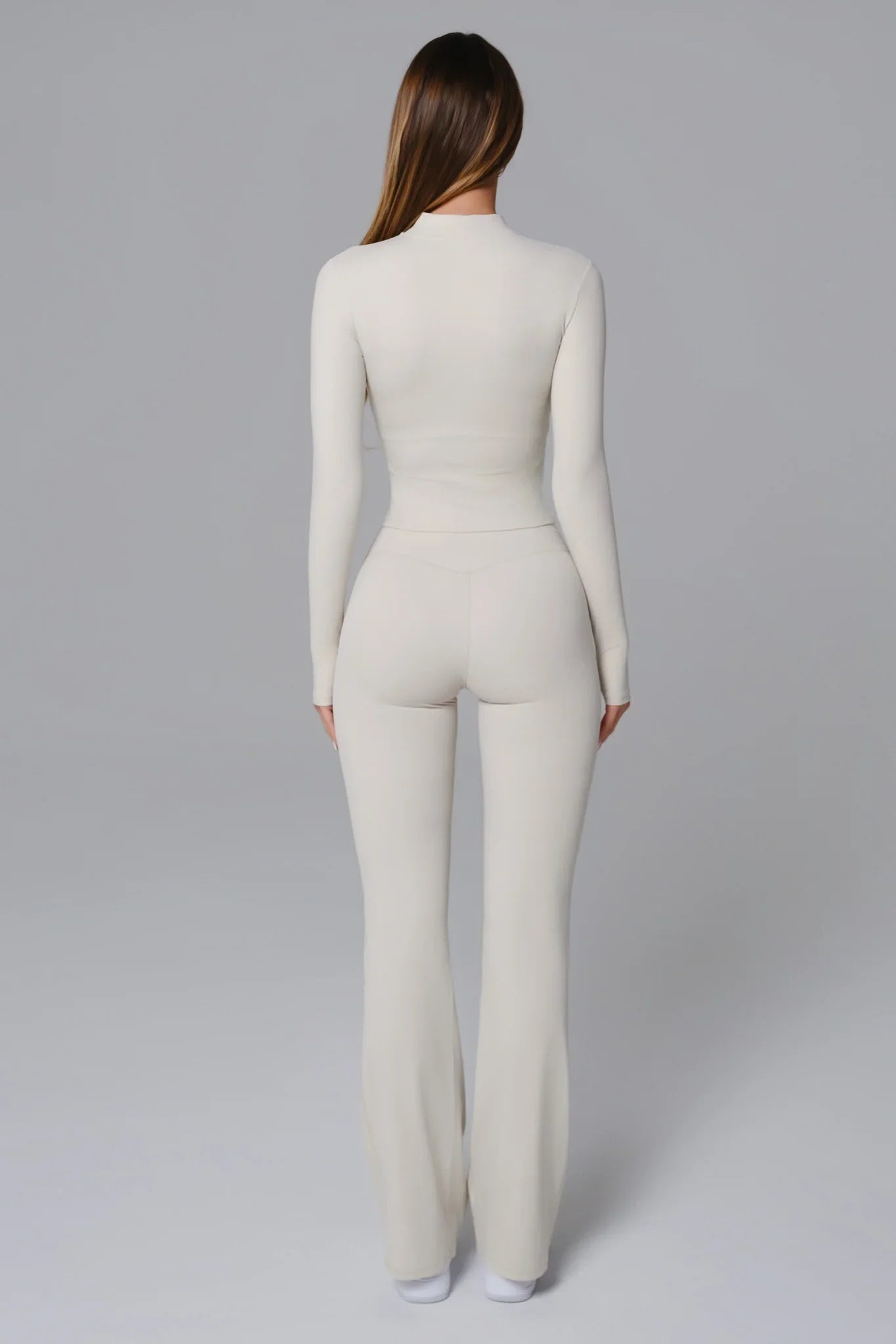 Stacey Jacket - Ivory Clay