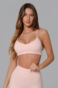Stacey Sports Bra - Peach