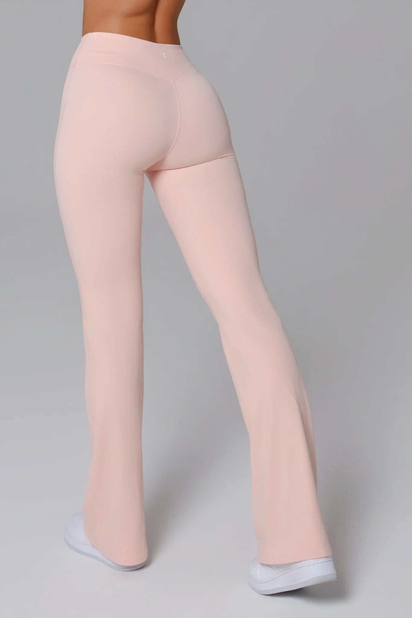 Stacey Flare Leggings - Peach