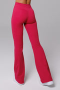 Stacey Flare Leggings - Raspberry