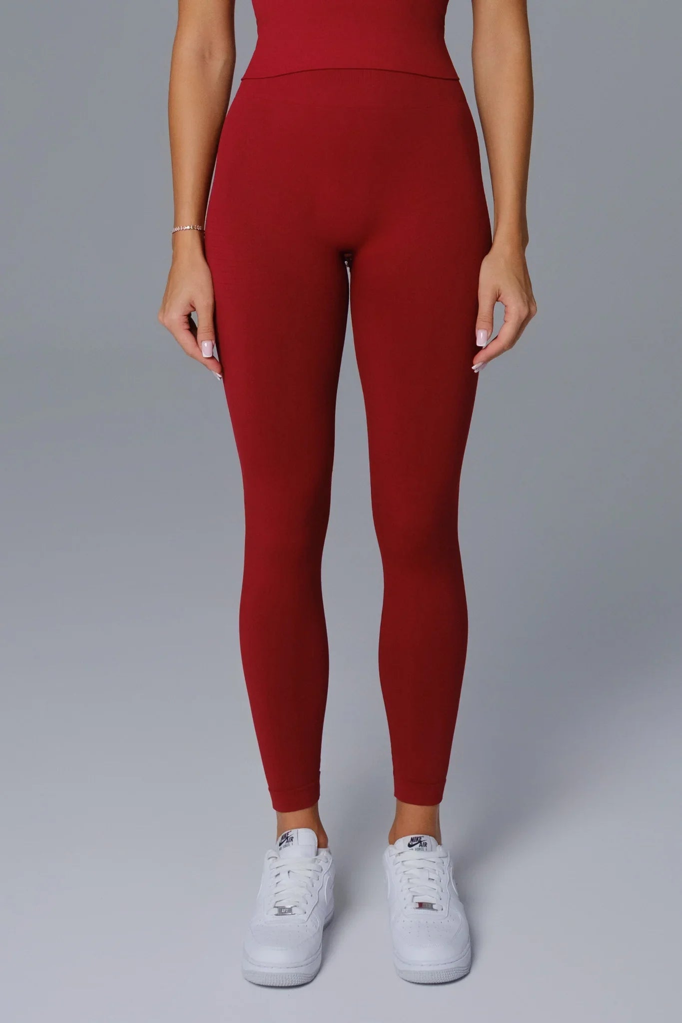 Stella Leggings - Maroon