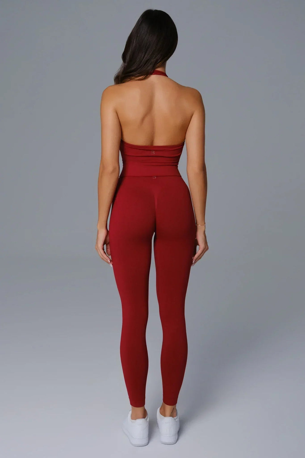 Stella Halter Top - Maroon