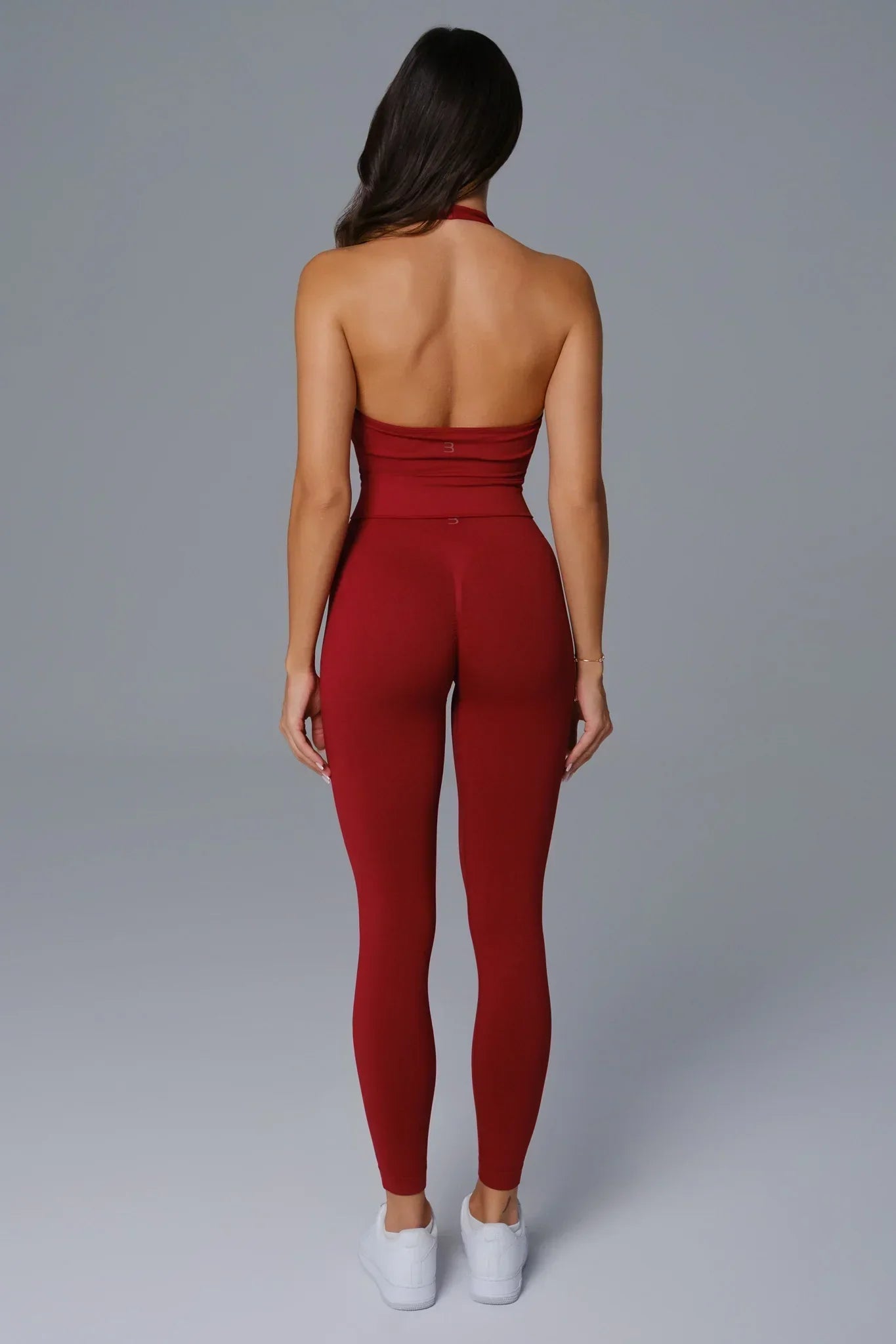 Stella Halter Top - Maroon