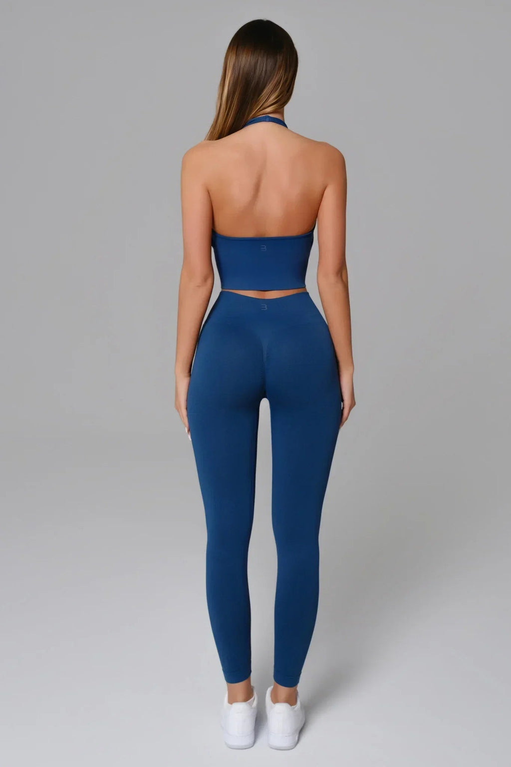 Stella Halter Top - Ocean Blue