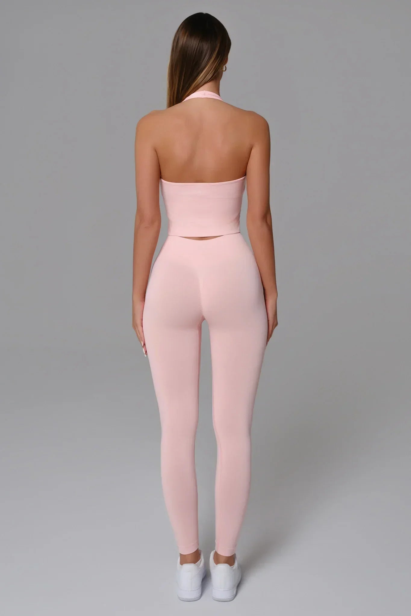 Stella Halter Top - Peach